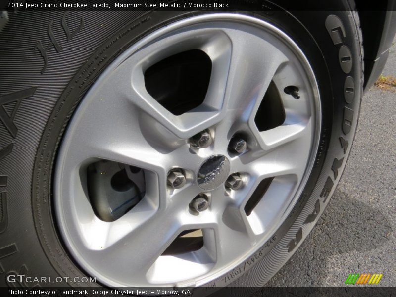 Maximum Steel Metallic / Morocco Black 2014 Jeep Grand Cherokee Laredo