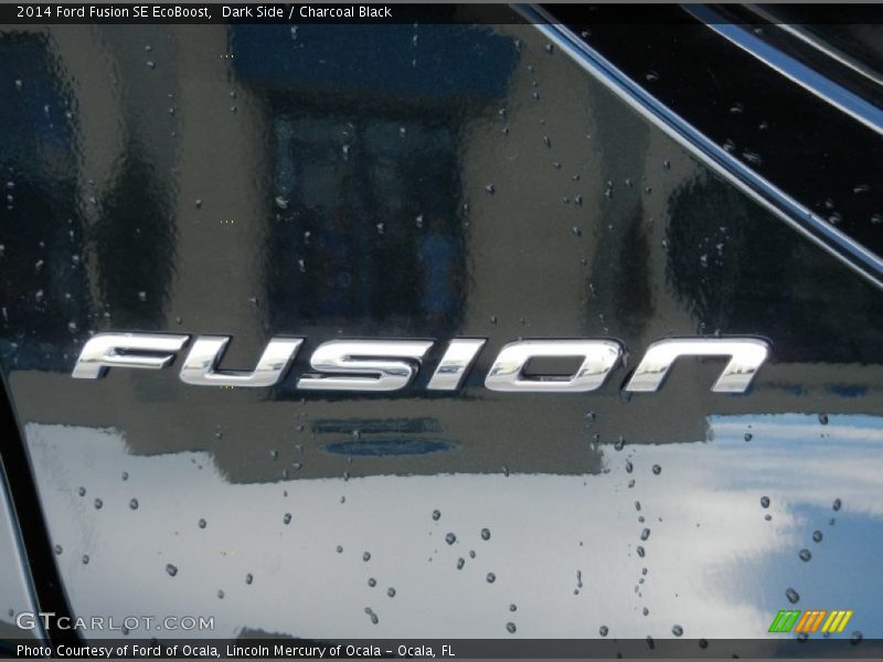 Dark Side / Charcoal Black 2014 Ford Fusion SE EcoBoost