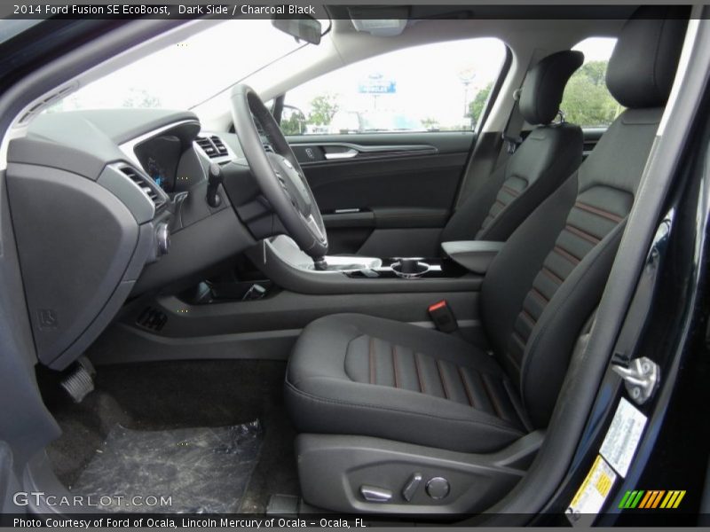 Dark Side / Charcoal Black 2014 Ford Fusion SE EcoBoost