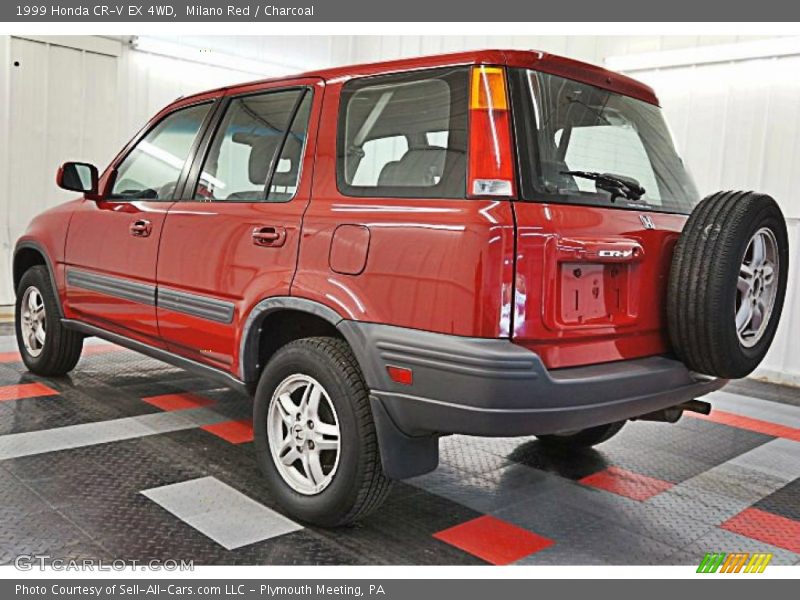 Milano Red / Charcoal 1999 Honda CR-V EX 4WD