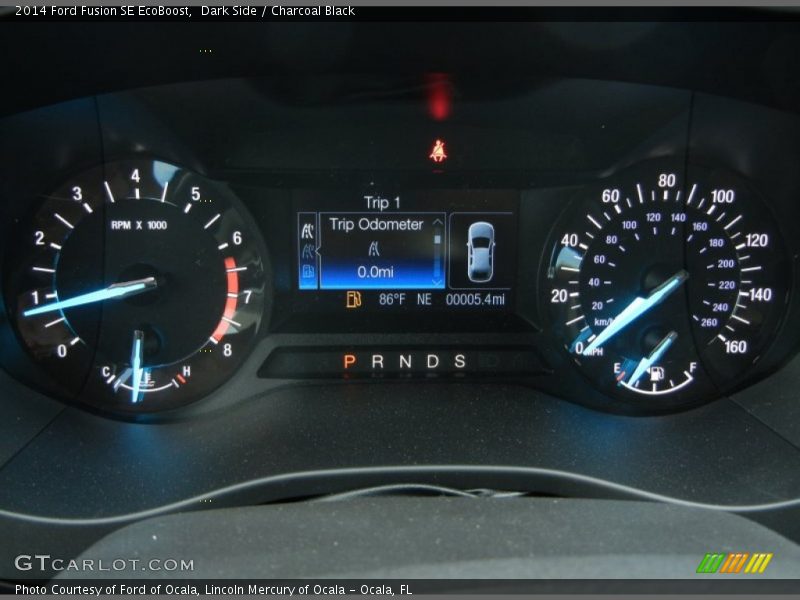 Dark Side / Charcoal Black 2014 Ford Fusion SE EcoBoost