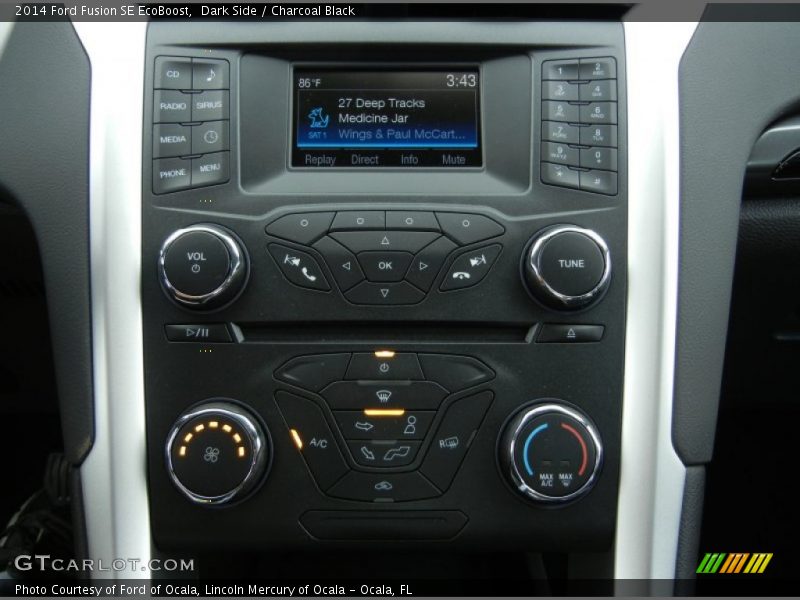 Dark Side / Charcoal Black 2014 Ford Fusion SE EcoBoost