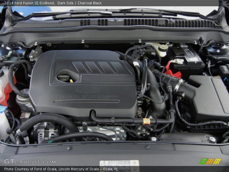 Dark Side / Charcoal Black 2014 Ford Fusion SE EcoBoost