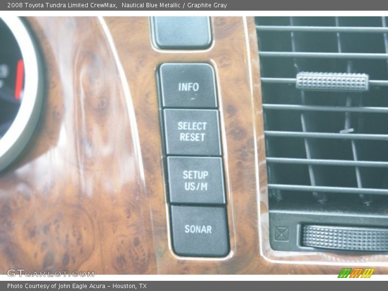 Nautical Blue Metallic / Graphite Gray 2008 Toyota Tundra Limited CrewMax