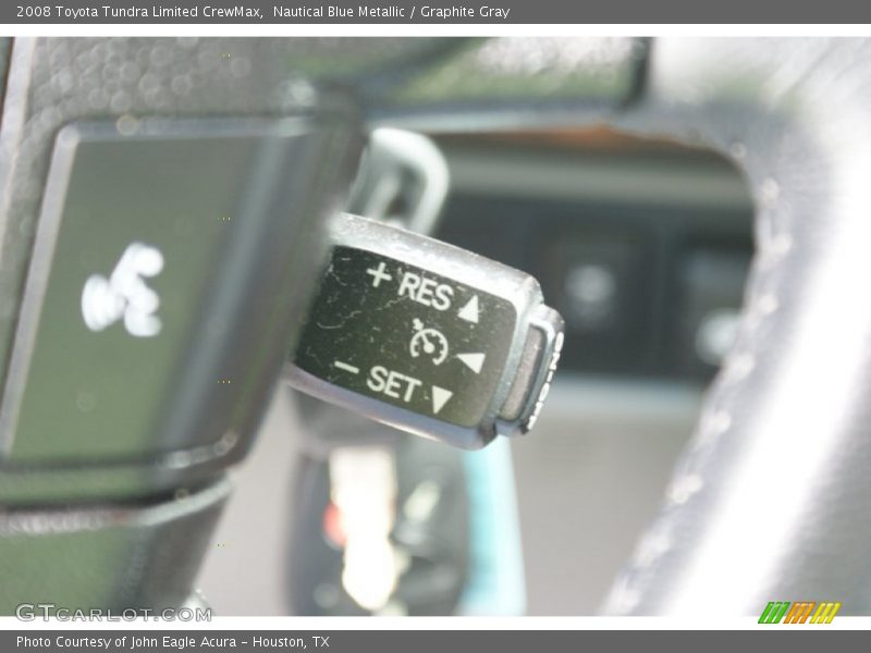 Nautical Blue Metallic / Graphite Gray 2008 Toyota Tundra Limited CrewMax