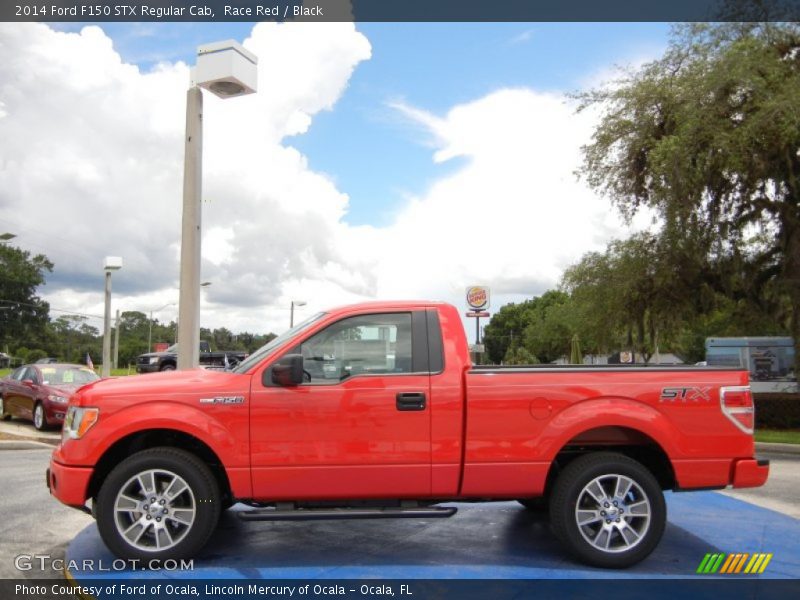  2014 F150 STX Regular Cab Race Red