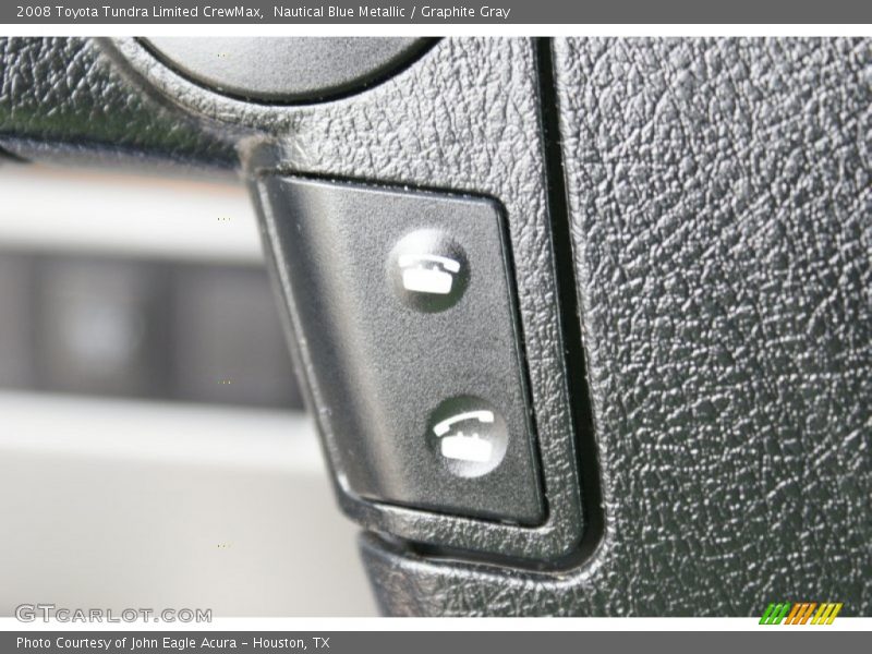 Nautical Blue Metallic / Graphite Gray 2008 Toyota Tundra Limited CrewMax