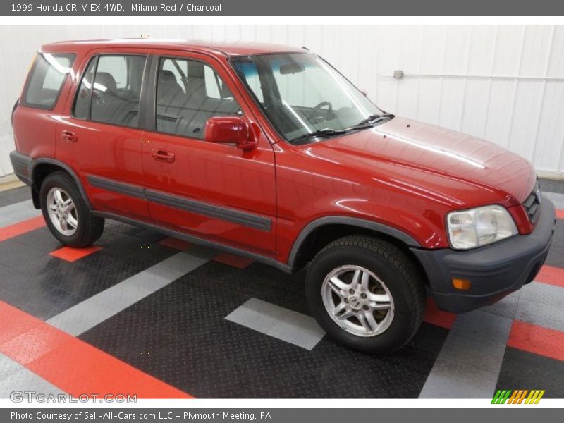 Milano Red / Charcoal 1999 Honda CR-V EX 4WD