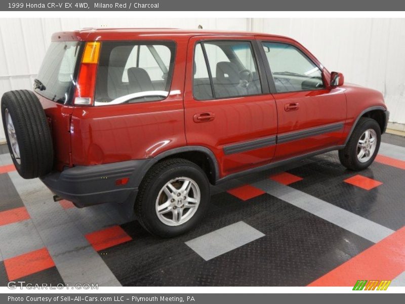 Milano Red / Charcoal 1999 Honda CR-V EX 4WD