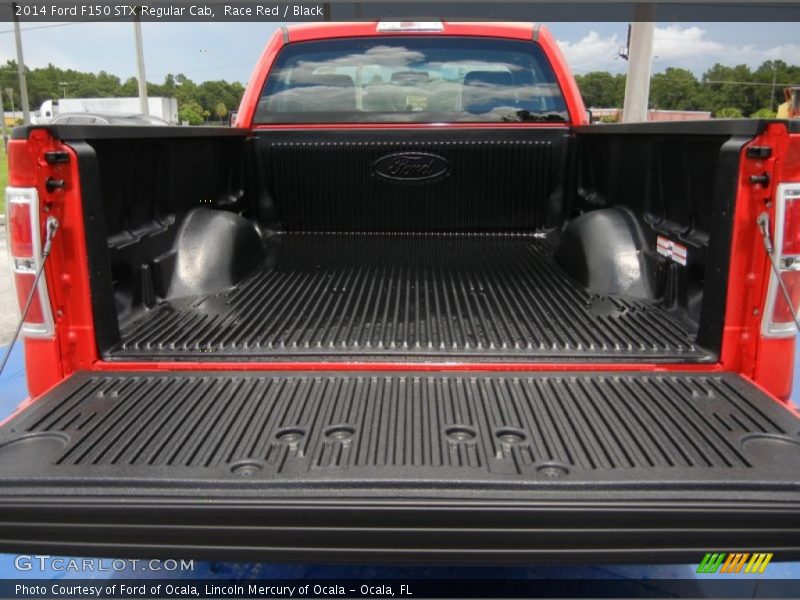 Race Red / Black 2014 Ford F150 STX Regular Cab