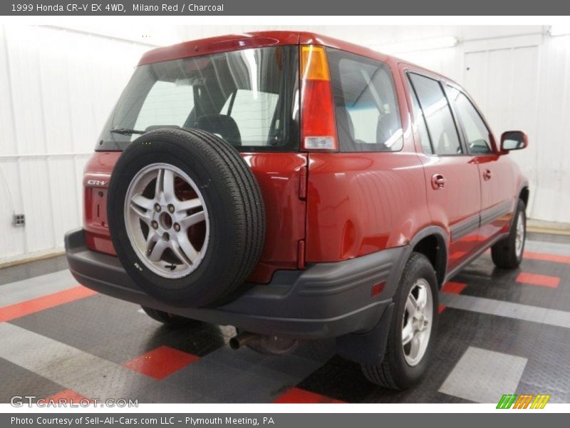 Milano Red / Charcoal 1999 Honda CR-V EX 4WD