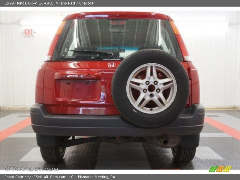 Milano Red / Charcoal 1999 Honda CR-V EX 4WD