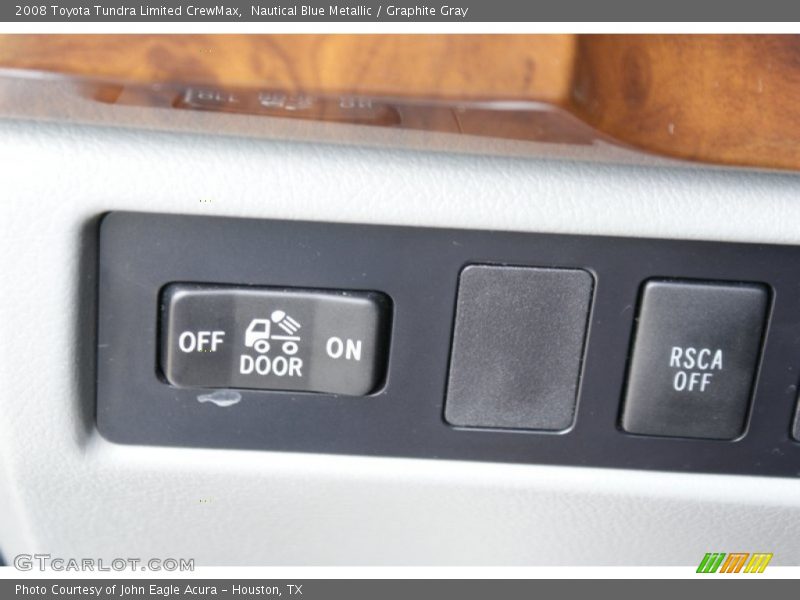 Nautical Blue Metallic / Graphite Gray 2008 Toyota Tundra Limited CrewMax