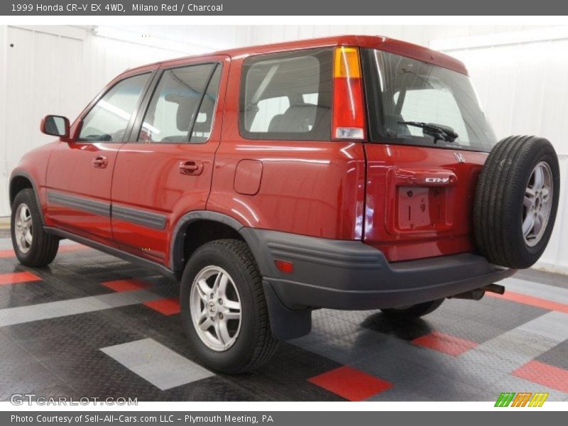 Milano Red / Charcoal 1999 Honda CR-V EX 4WD