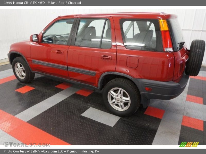 Milano Red / Charcoal 1999 Honda CR-V EX 4WD