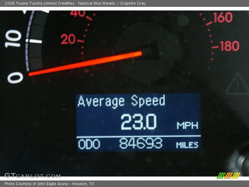 Nautical Blue Metallic / Graphite Gray 2008 Toyota Tundra Limited CrewMax