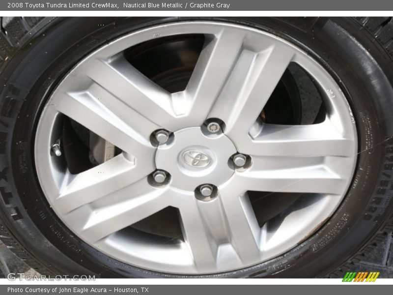 Nautical Blue Metallic / Graphite Gray 2008 Toyota Tundra Limited CrewMax