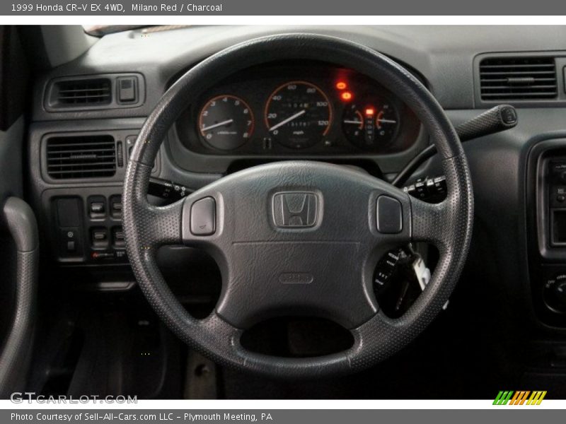 Milano Red / Charcoal 1999 Honda CR-V EX 4WD