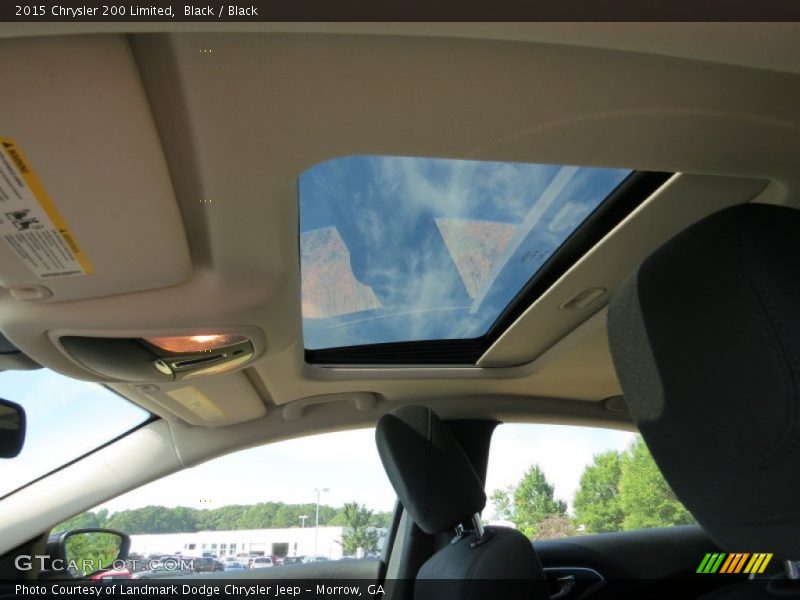 Black / Black 2015 Chrysler 200 Limited