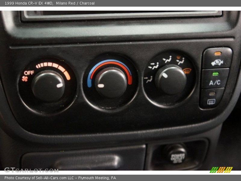 Milano Red / Charcoal 1999 Honda CR-V EX 4WD