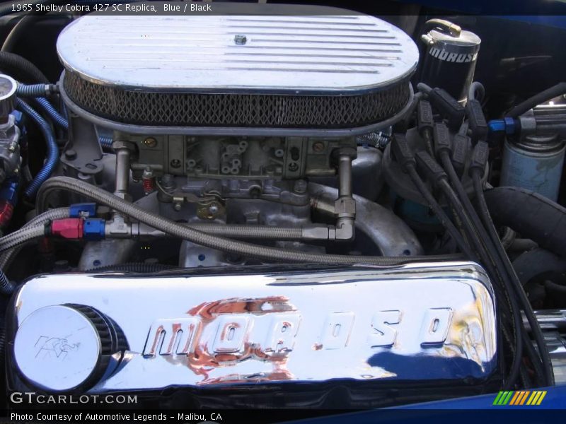 Blue / Black 1965 Shelby Cobra 427 SC Replica