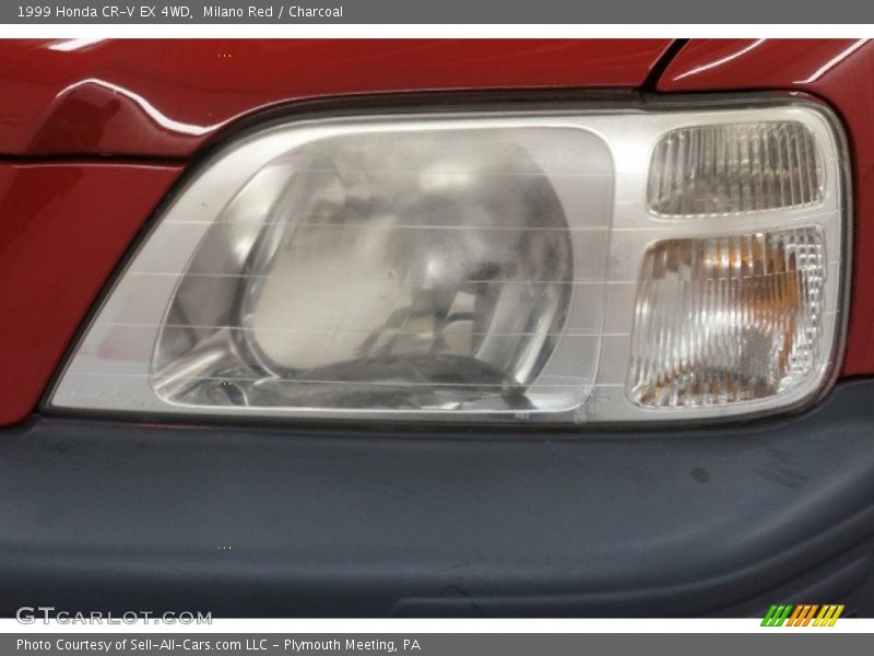 Milano Red / Charcoal 1999 Honda CR-V EX 4WD