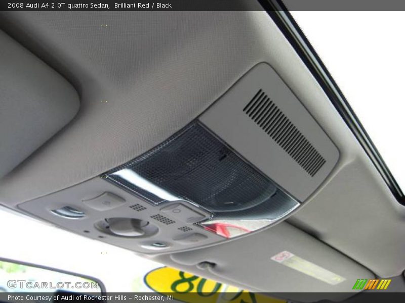 Brilliant Red / Black 2008 Audi A4 2.0T quattro Sedan