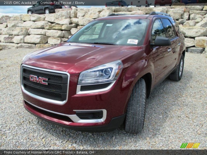Crimson Red Tincoat / Ebony 2015 GMC Acadia SLE