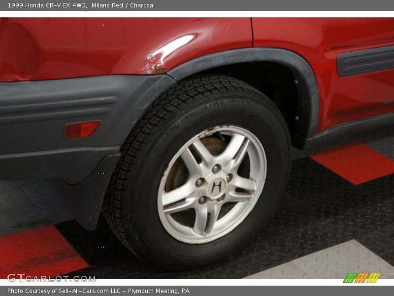 Milano Red / Charcoal 1999 Honda CR-V EX 4WD