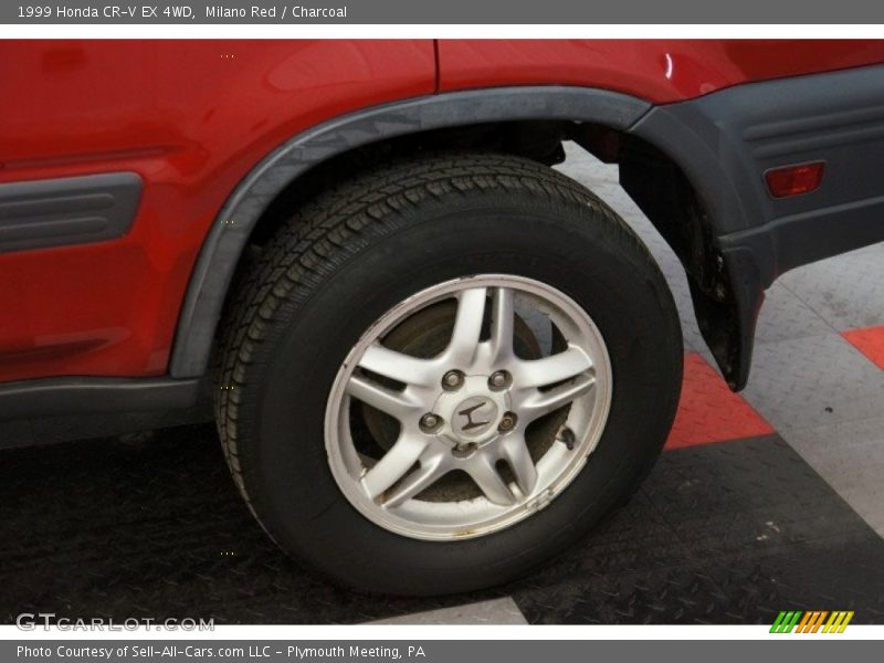 Milano Red / Charcoal 1999 Honda CR-V EX 4WD