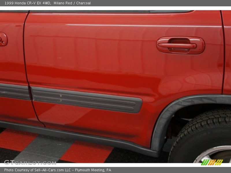 Milano Red / Charcoal 1999 Honda CR-V EX 4WD