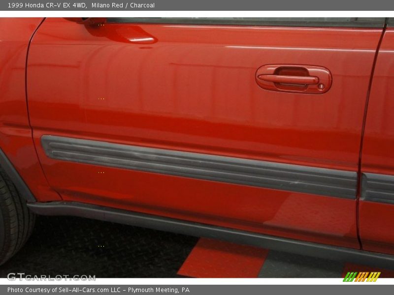 Milano Red / Charcoal 1999 Honda CR-V EX 4WD
