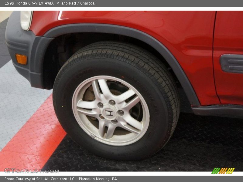 Milano Red / Charcoal 1999 Honda CR-V EX 4WD