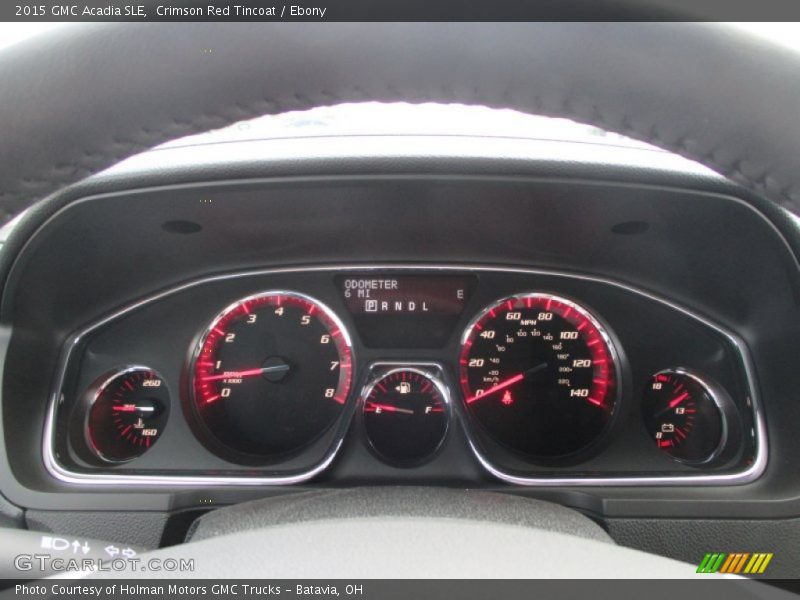 Crimson Red Tincoat / Ebony 2015 GMC Acadia SLE