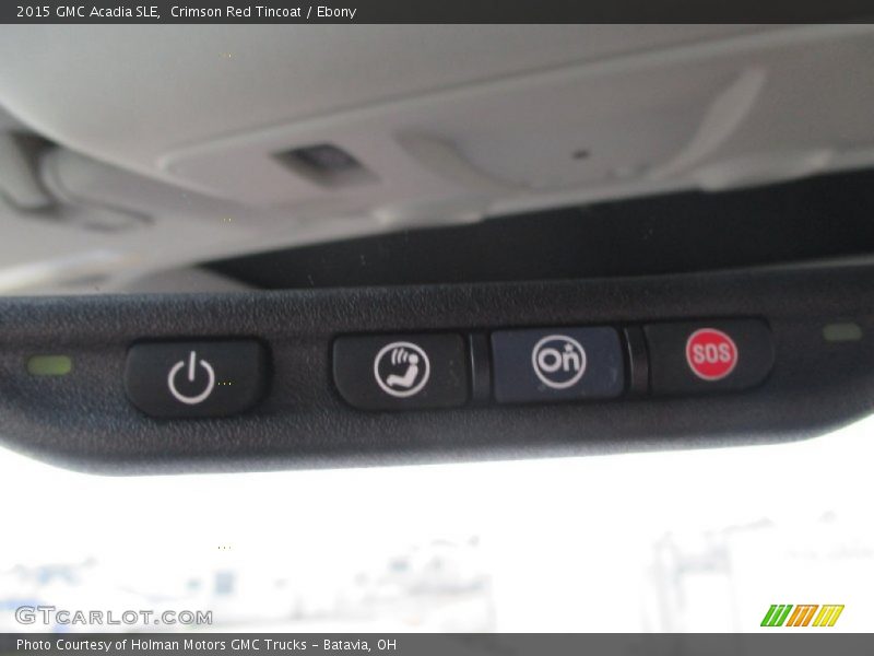 Crimson Red Tincoat / Ebony 2015 GMC Acadia SLE