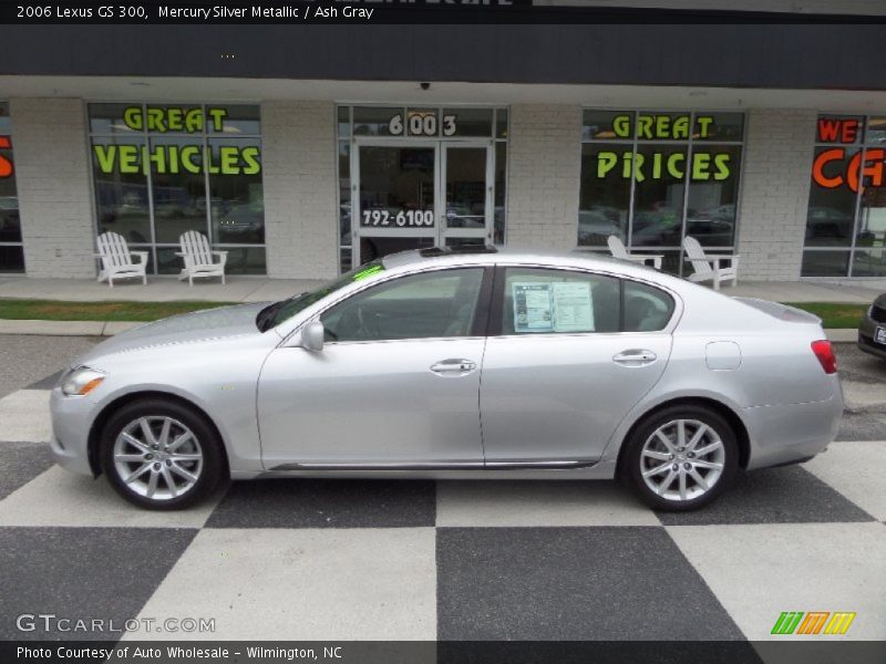 Mercury Silver Metallic / Ash Gray 2006 Lexus GS 300
