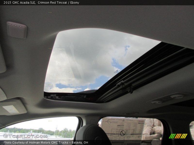 Crimson Red Tincoat / Ebony 2015 GMC Acadia SLE