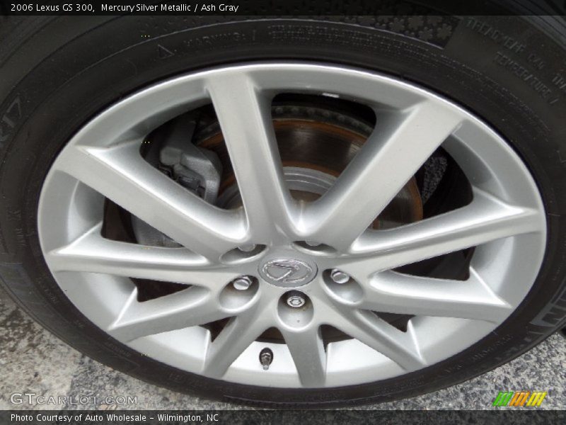 Mercury Silver Metallic / Ash Gray 2006 Lexus GS 300