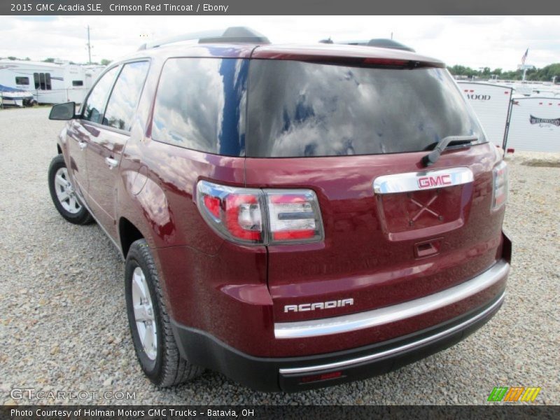 Crimson Red Tincoat / Ebony 2015 GMC Acadia SLE