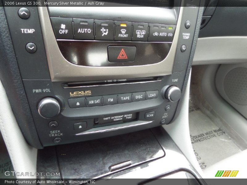 Mercury Silver Metallic / Ash Gray 2006 Lexus GS 300
