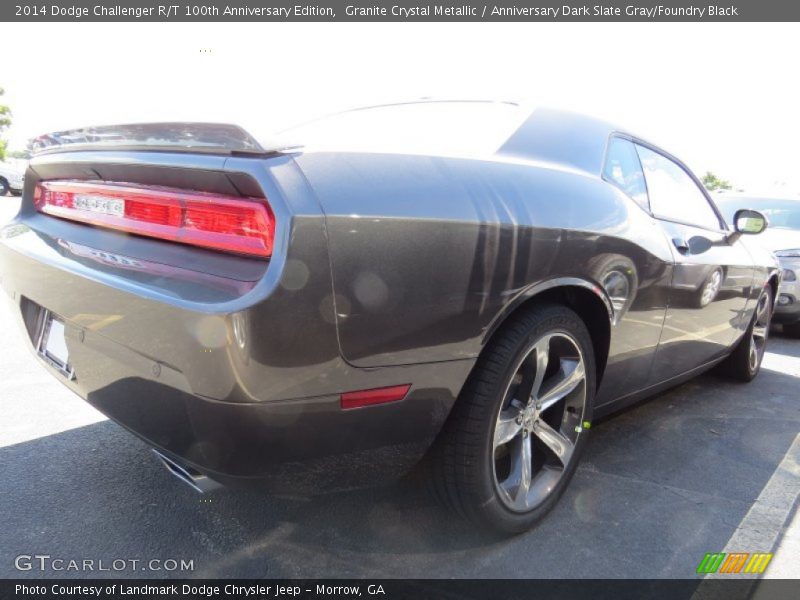 Granite Crystal Metallic / Anniversary Dark Slate Gray/Foundry Black 2014 Dodge Challenger R/T 100th Anniversary Edition