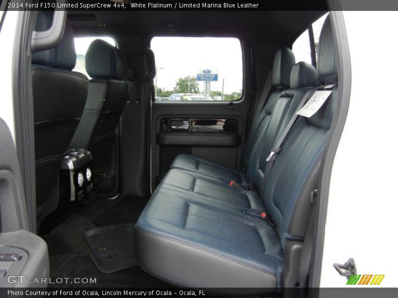 Rear Seat of 2014 F150 Limited SuperCrew 4x4