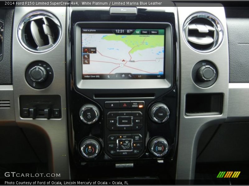 Controls of 2014 F150 Limited SuperCrew 4x4