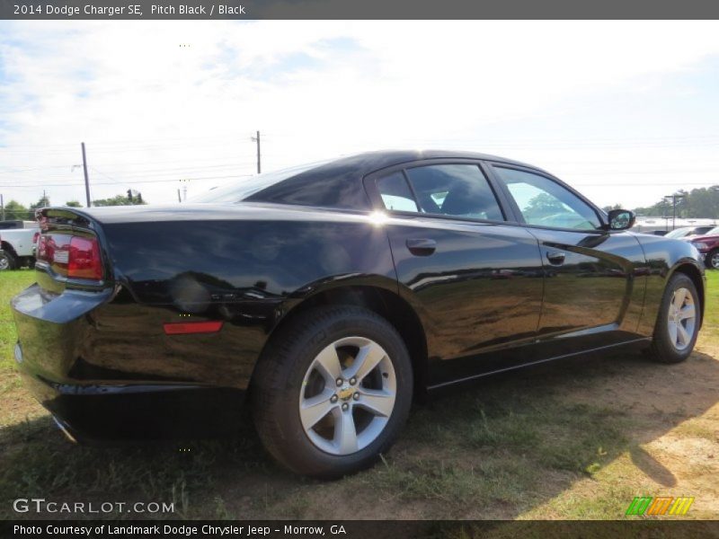 Pitch Black / Black 2014 Dodge Charger SE
