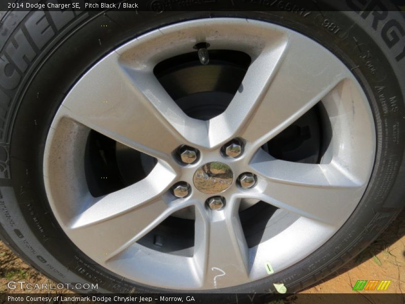 Pitch Black / Black 2014 Dodge Charger SE