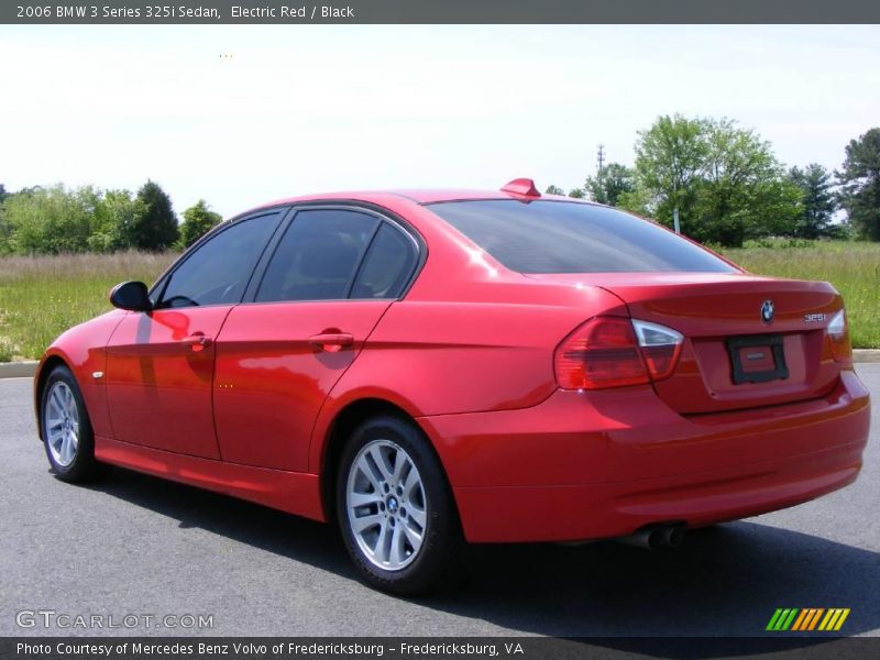 Electric Red / Black 2006 BMW 3 Series 325i Sedan