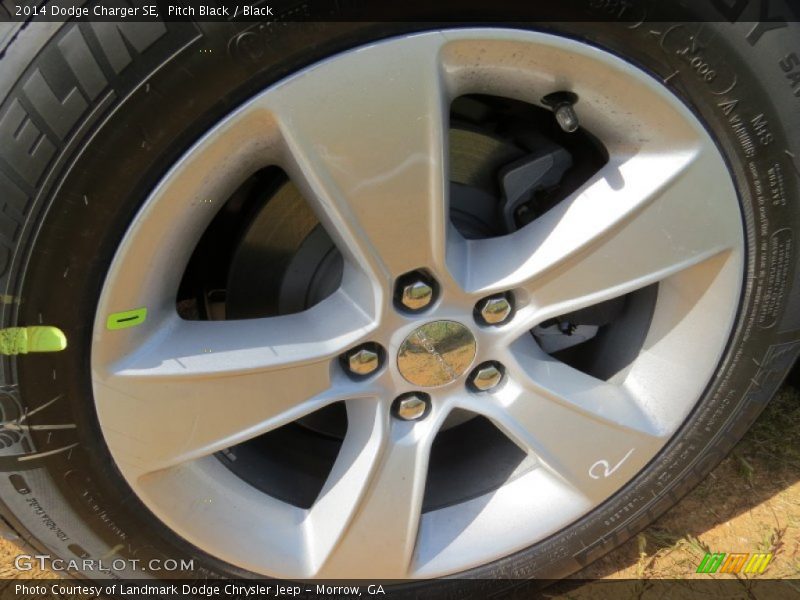 Pitch Black / Black 2014 Dodge Charger SE