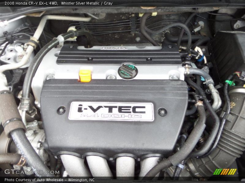  2008 CR-V EX-L 4WD Engine - 2.4 Liter DOHC 16-Valve i-VTEC 4 Cylinder