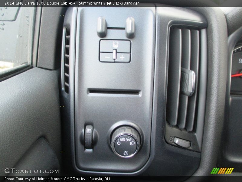 Summit White / Jet Black/Dark Ash 2014 GMC Sierra 1500 Double Cab 4x4