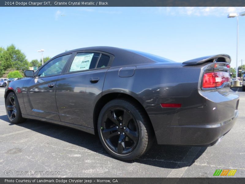 Granite Crystal Metallic / Black 2014 Dodge Charger SXT